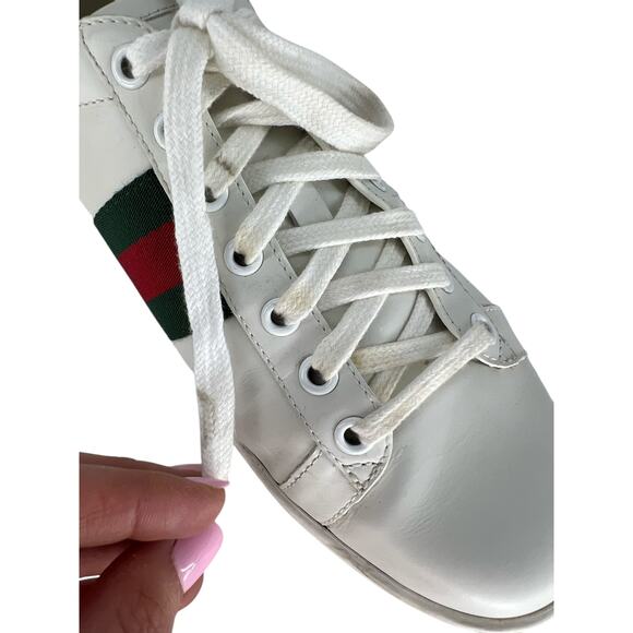 Gucci Ace Cherry Low Top Sneakers - Picture 10 of 16
